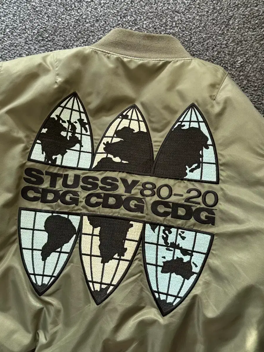 STUSSY | 스투시 Stussy Wales Bonner Leather Varsity Jacket XL New